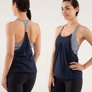 Lululemon Practice Freely TankInkwell size 8
